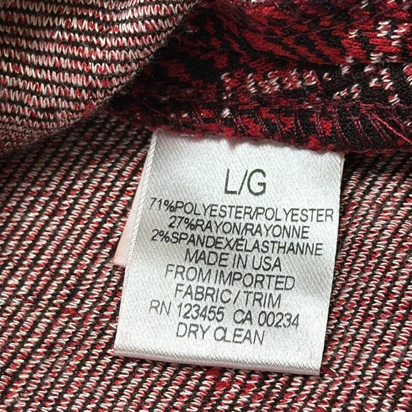 DESIGN LAB Plaid SKIRT Size Large - Picture 5 of 5